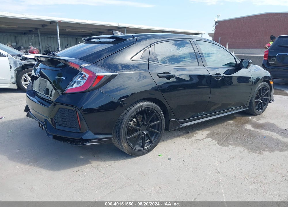 2018 HONDA CIVIC SPORT VIN: SHHFK7H41JU208765