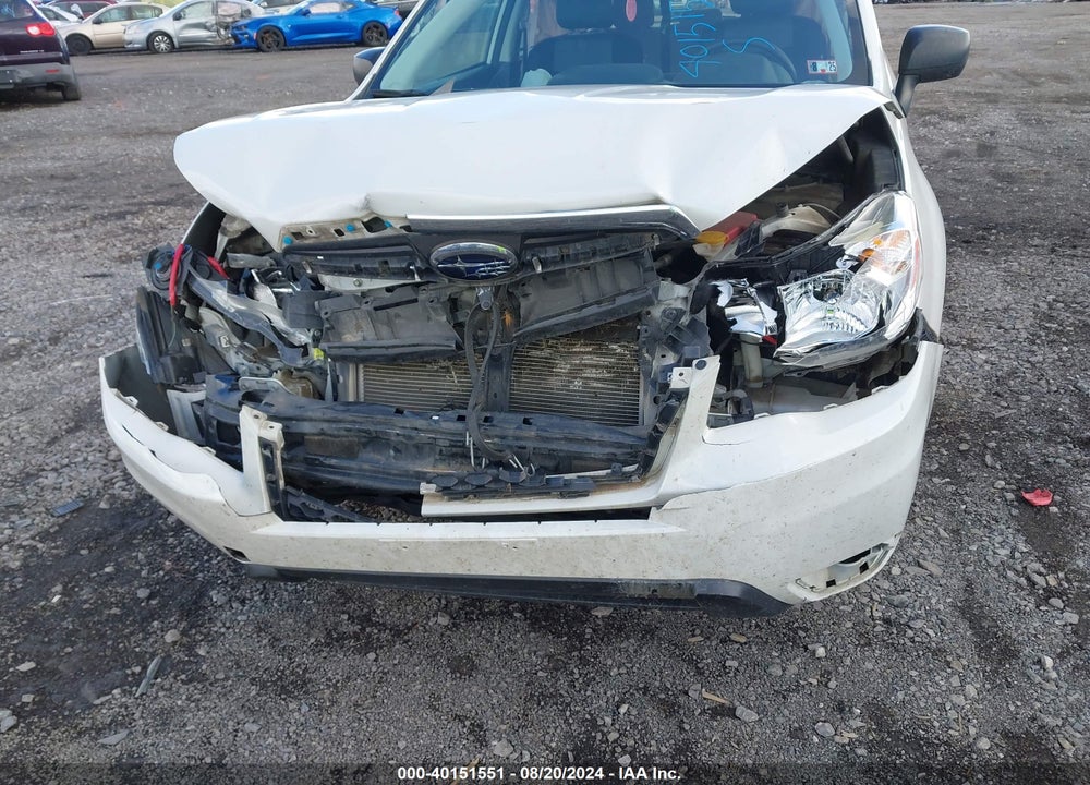 2016 SUBARU FORESTER 2.5I VIN: JF2SJABC7GH502147