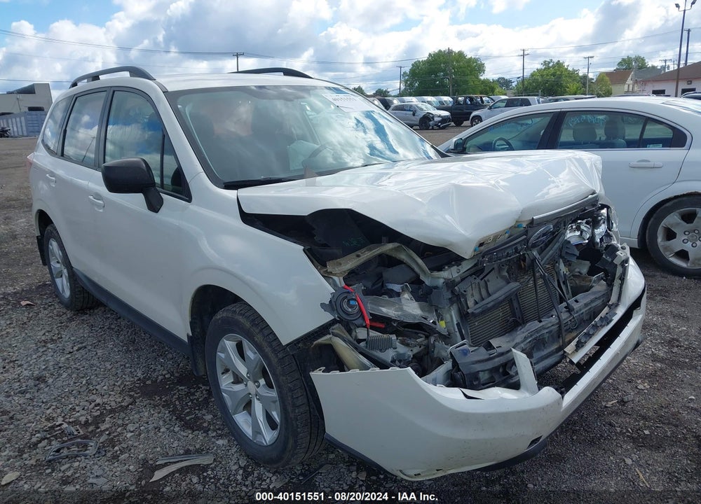 2016 SUBARU FORESTER 2.5I VIN: JF2SJABC7GH502147
