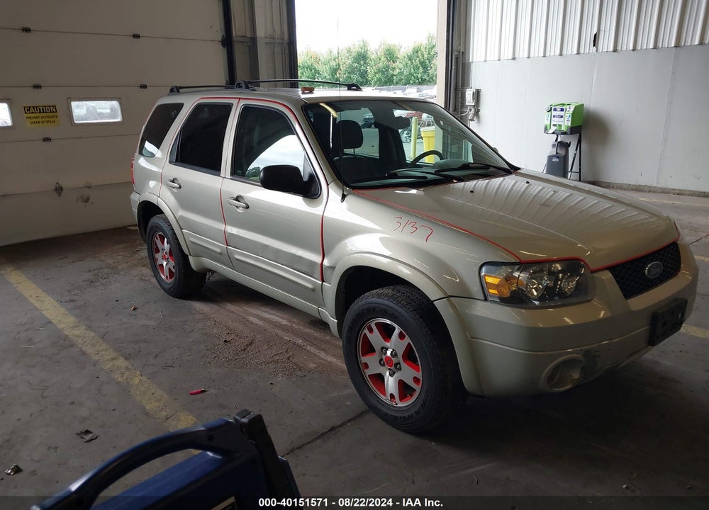 2005 FORD ESCAPE LIMITED VIN: 1FMCU94165KA40891