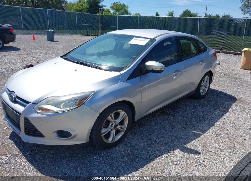 2014 FORD FOCUS SE VIN: 1FADP3F22EL392627
