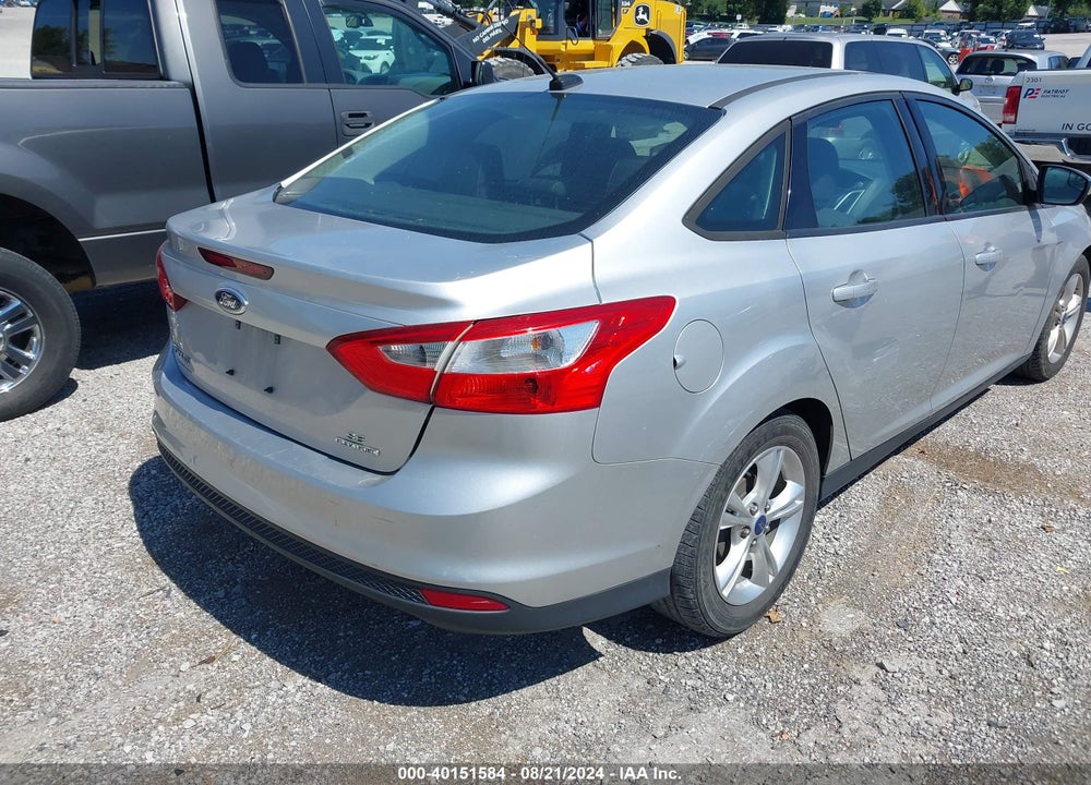 2014 FORD FOCUS SE VIN: 1FADP3F22EL392627