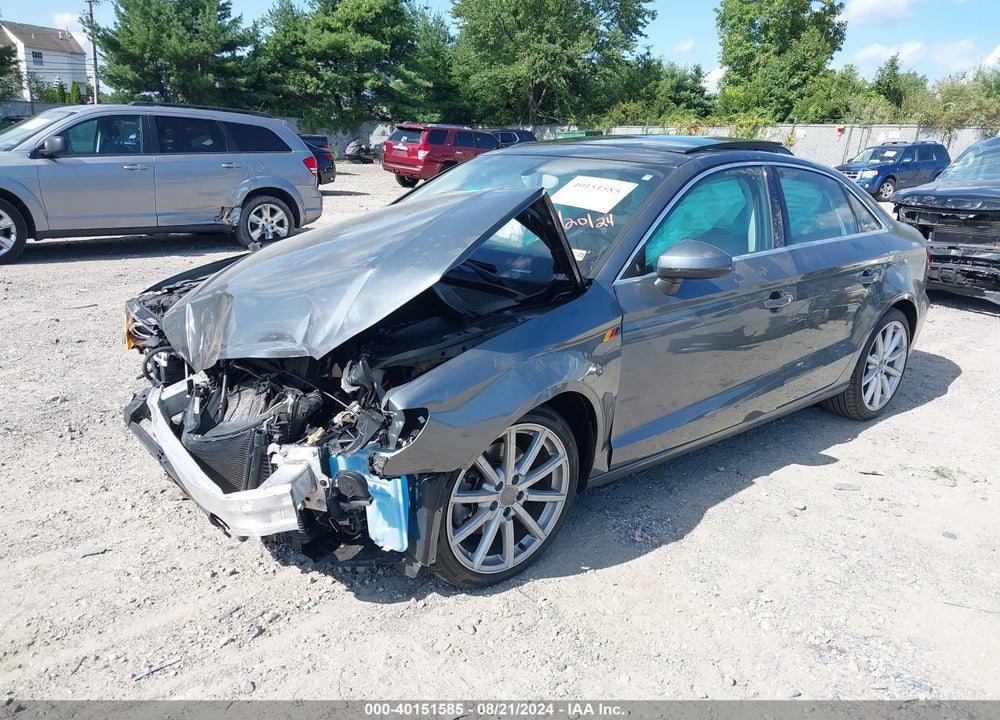 2015 AUDI A3 1.8T PREMIUM VIN: WAUACGFF3F1008593