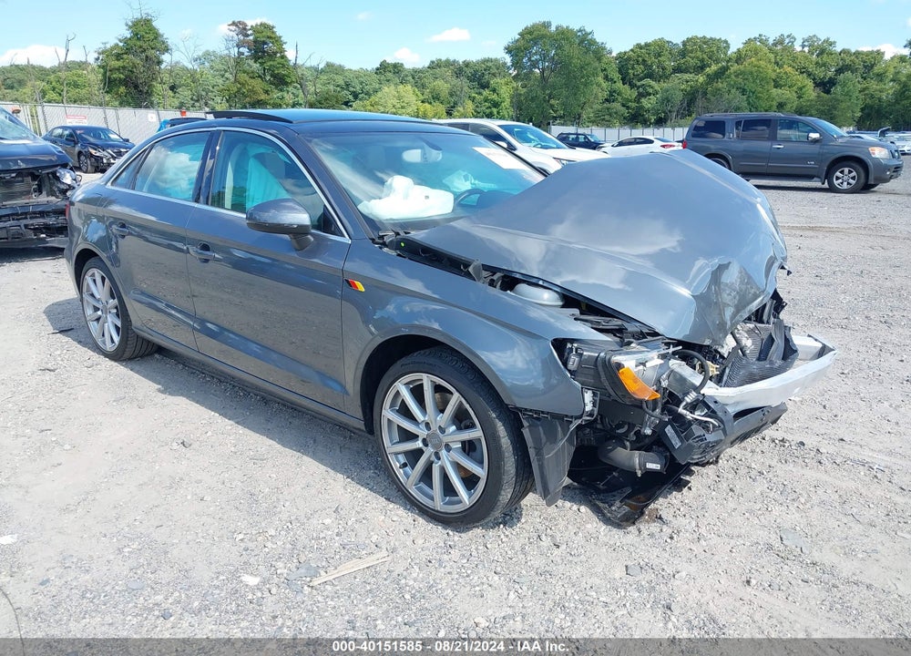 2015 AUDI A3 1.8T PREMIUM VIN: WAUACGFF3F1008593