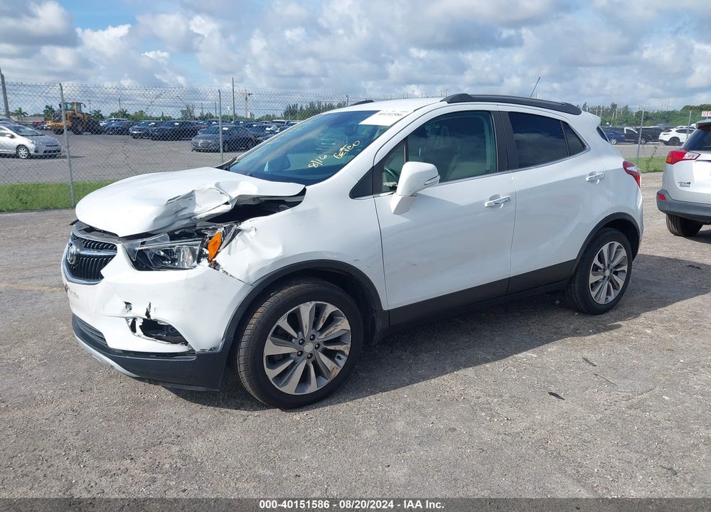 2019 BUICK ENCORE FWD PREFERRED VIN: KL4CJASB4KB707473
