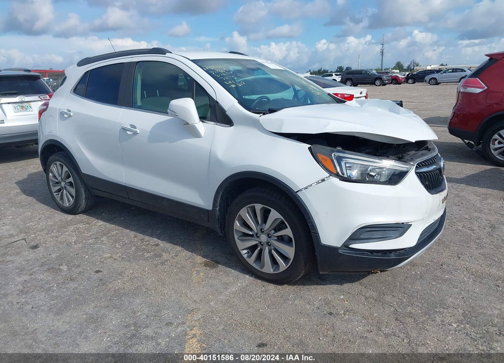 2019 BUICK ENCORE FWD PREFERRED VIN: KL4CJASB4KB707473