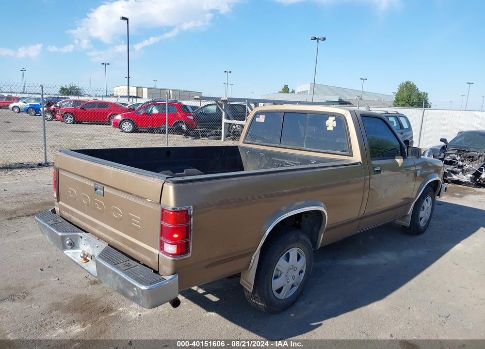 1988 DODGE DAKOTA VIN: 1B7GN14X2JS618794