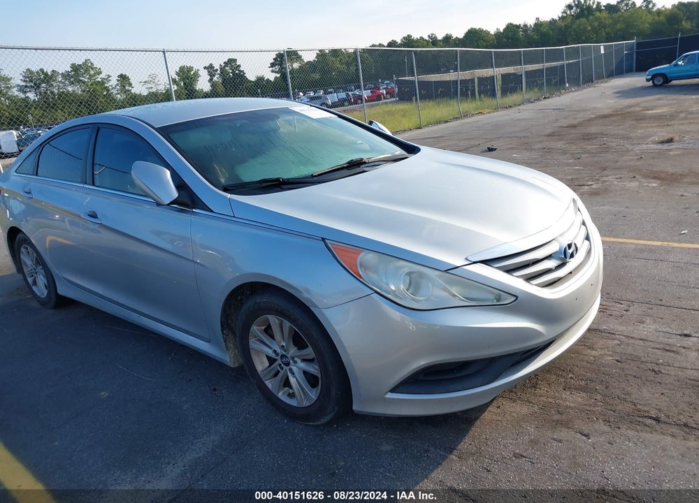 2014 HYUNDAI SONATA GLS VIN: 5NPEB4AC6EH844876