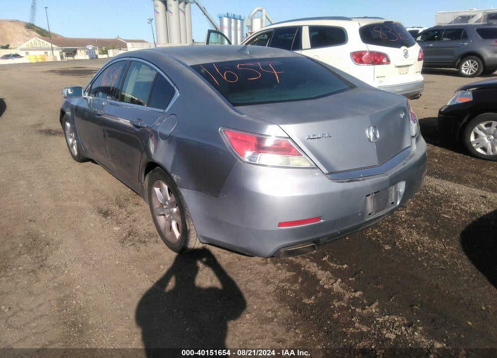 2012 ACURA TL 3.5 VIN: 19UUA8F25CA006527