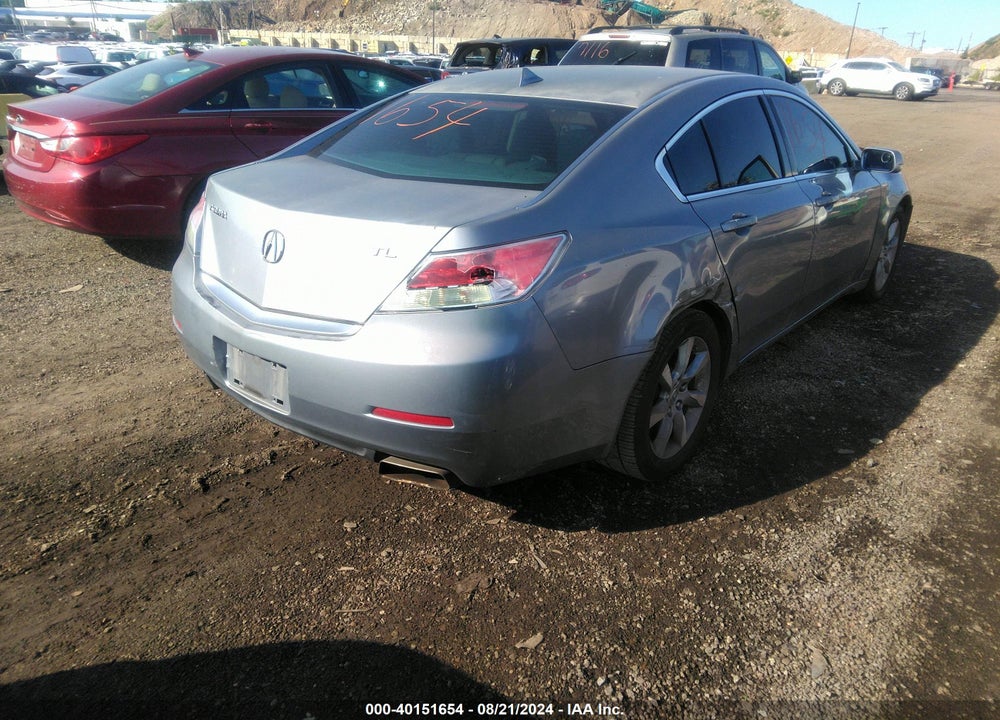 2012 ACURA TL 3.5 VIN: 19UUA8F25CA006527
