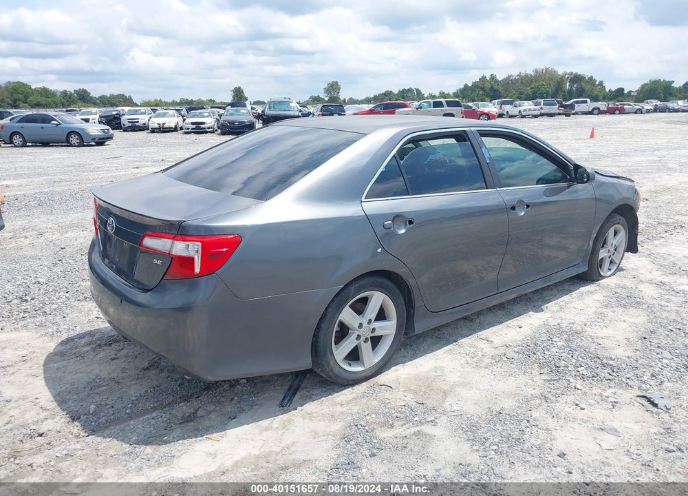 2013 TOYOTA CAMRY SE VIN: 4T1BF1FK5DU243982