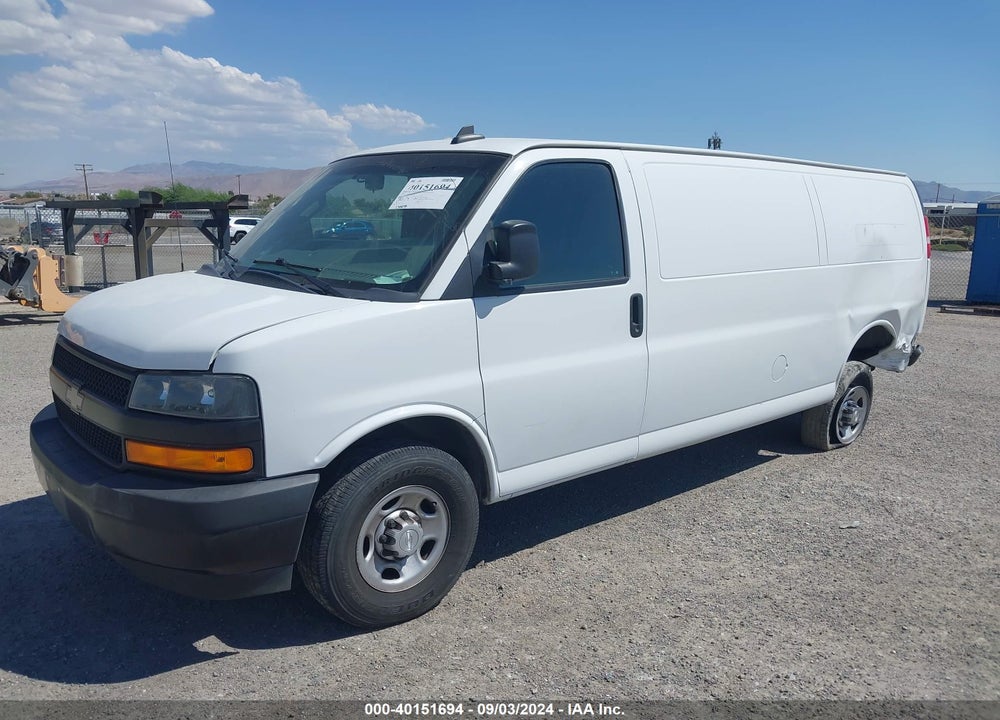 2018 CHEVROLET EXPRESS 2500 WORK VAN VIN: 1GCWGBFP7J1266178