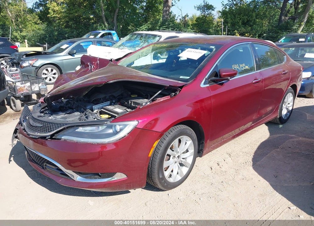 2016 CHRYSLER 200 C VIN: 1C3CCCCB6GN170576