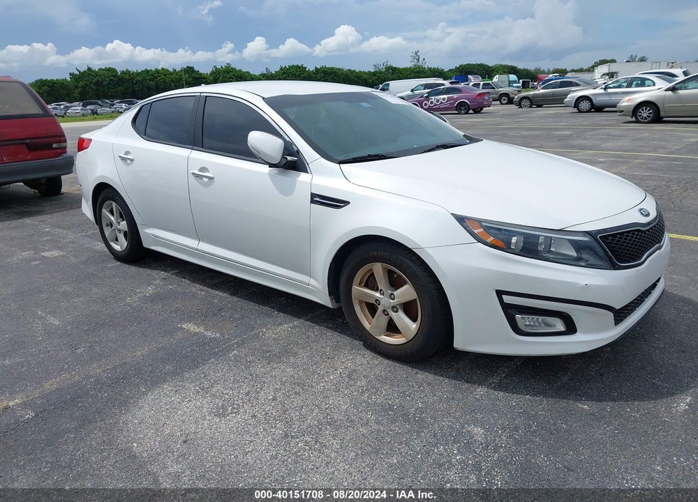 2015 KIA OPTIMA LX VIN: KNAGM4A79F5608596