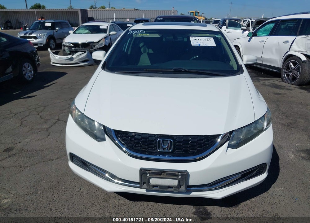 2014 HONDA CIVIC EX VIN: 19XFB2F85EE068628