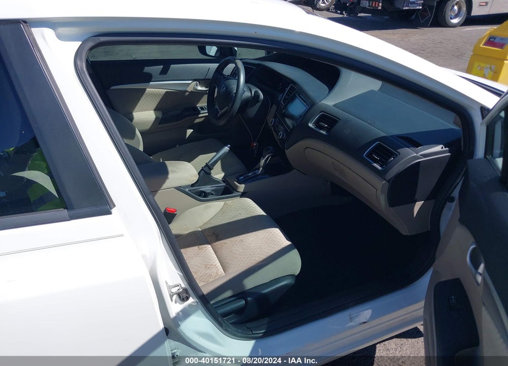2014 HONDA CIVIC EX VIN: 19XFB2F85EE068628