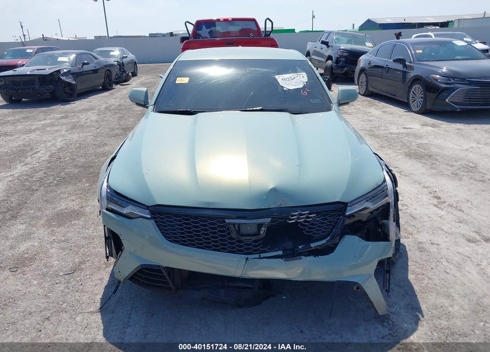 2022 CADILLAC CT4-V V-SERIES BLACKWING VIN: 1G6D75RP6N0410726