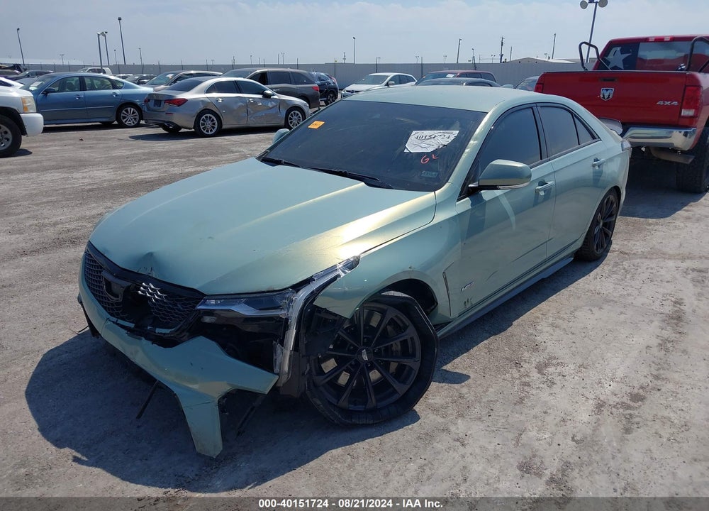 2022 CADILLAC CT4-V V-SERIES BLACKWING VIN: 1G6D75RP6N0410726