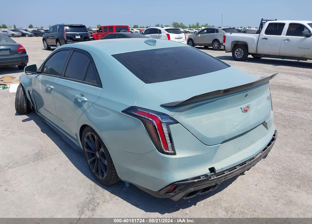 2022 CADILLAC CT4-V V-SERIES BLACKWING VIN: 1G6D75RP6N0410726