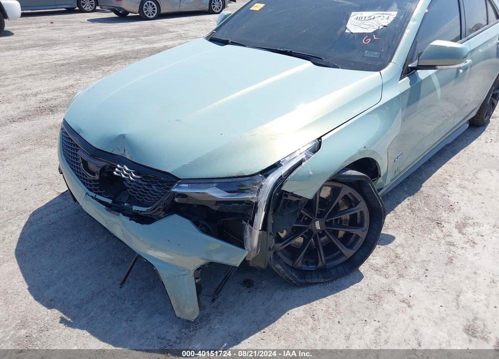 2022 CADILLAC CT4-V V-SERIES BLACKWING VIN: 1G6D75RP6N0410726