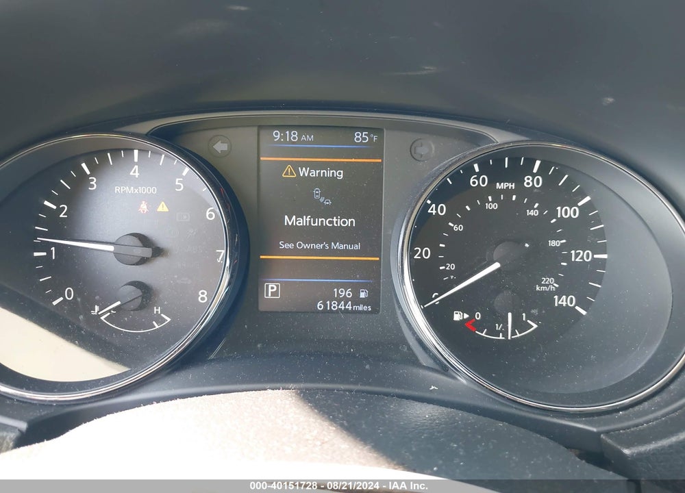 2019 NISSAN ROGUE SV VIN: JN8AT2MT4KW267433