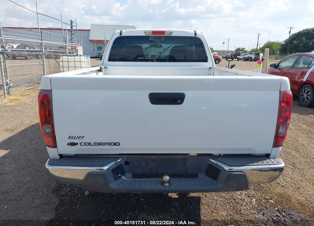 2007 CHEVROLET COLORADO WORK TRUCK VIN: 1GCCS199278238345