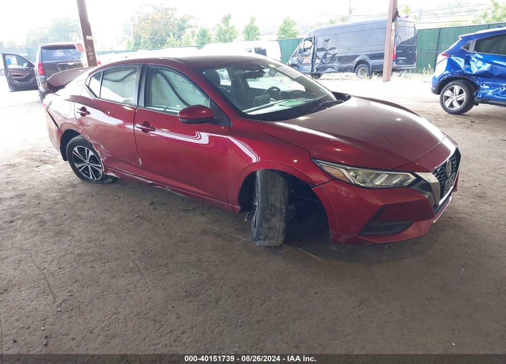 2020 NISSAN SENTRA SV XTRONIC CVT VIN: 3N1AB8CV0LY262649