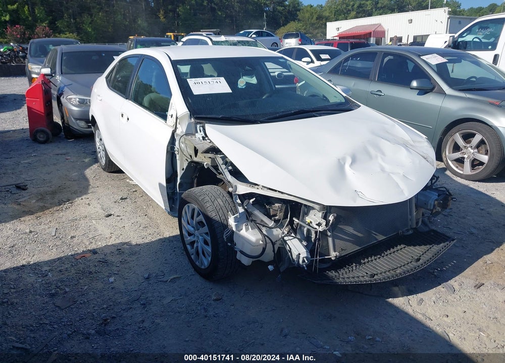 2018 TOYOTA COROLLA LE VIN: 5YFBURHE1JP762455