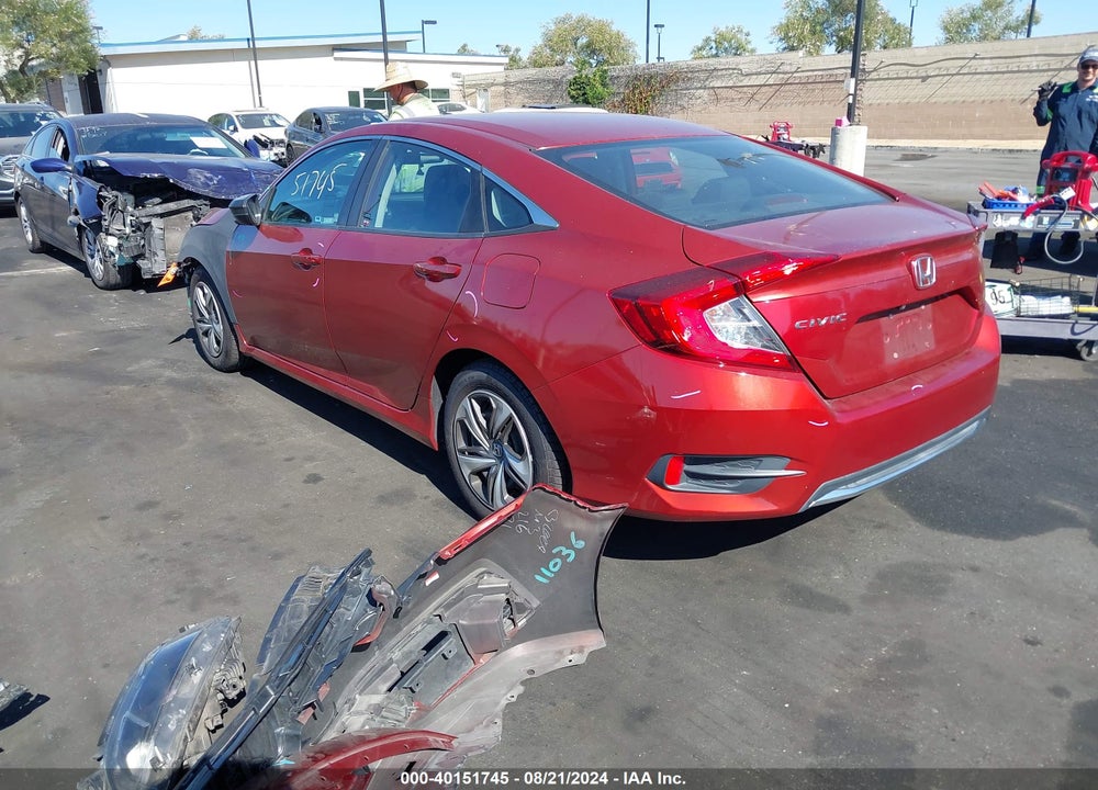 2020 HONDA CIVIC LX VIN: 2HGFC2F69LH533989