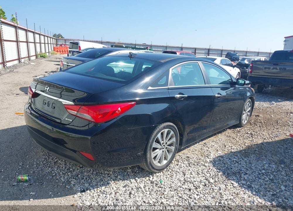 2014 HYUNDAI SONATA LIMITED VIN: 5NPEC4AC5EH849838