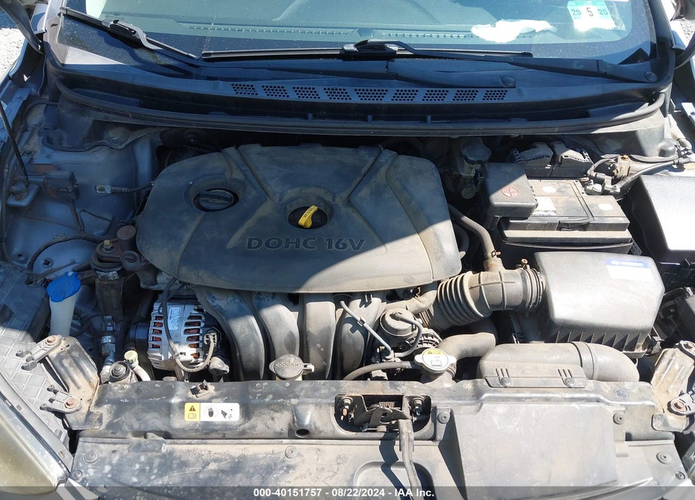 2013 HYUNDAI ELANTRA GLS VIN: KMHDH4AE6DU484388