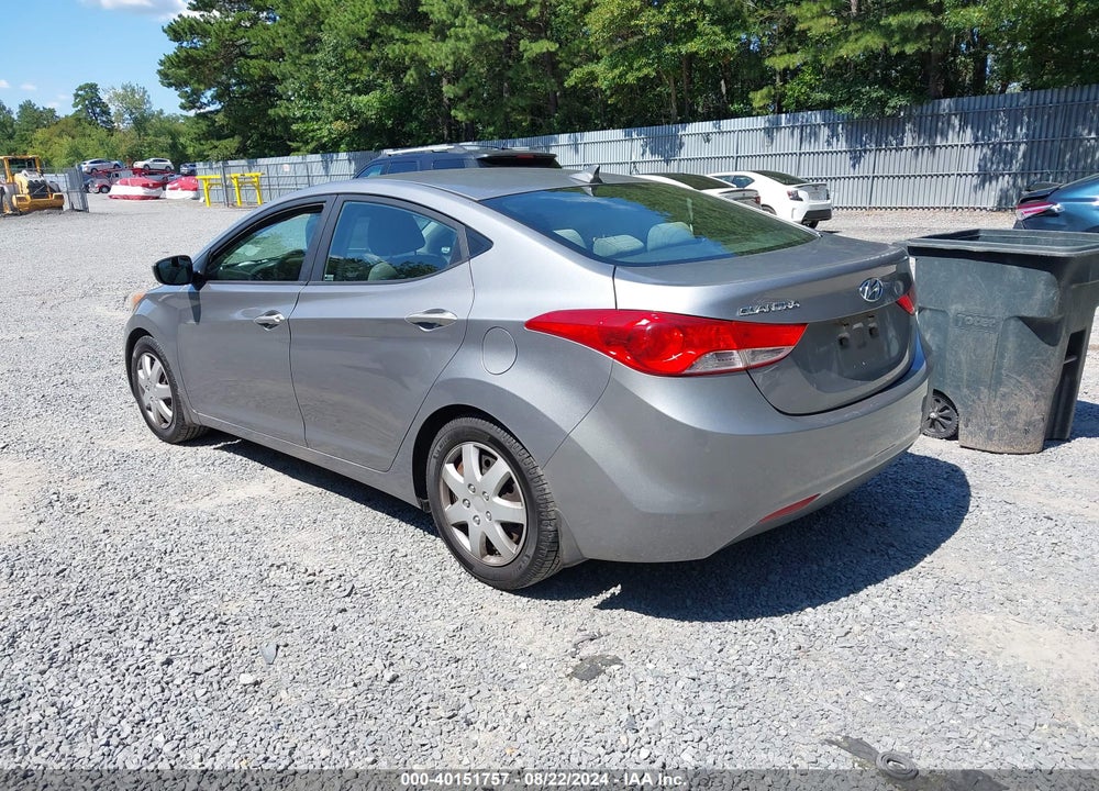 2013 HYUNDAI ELANTRA GLS VIN: KMHDH4AE6DU484388