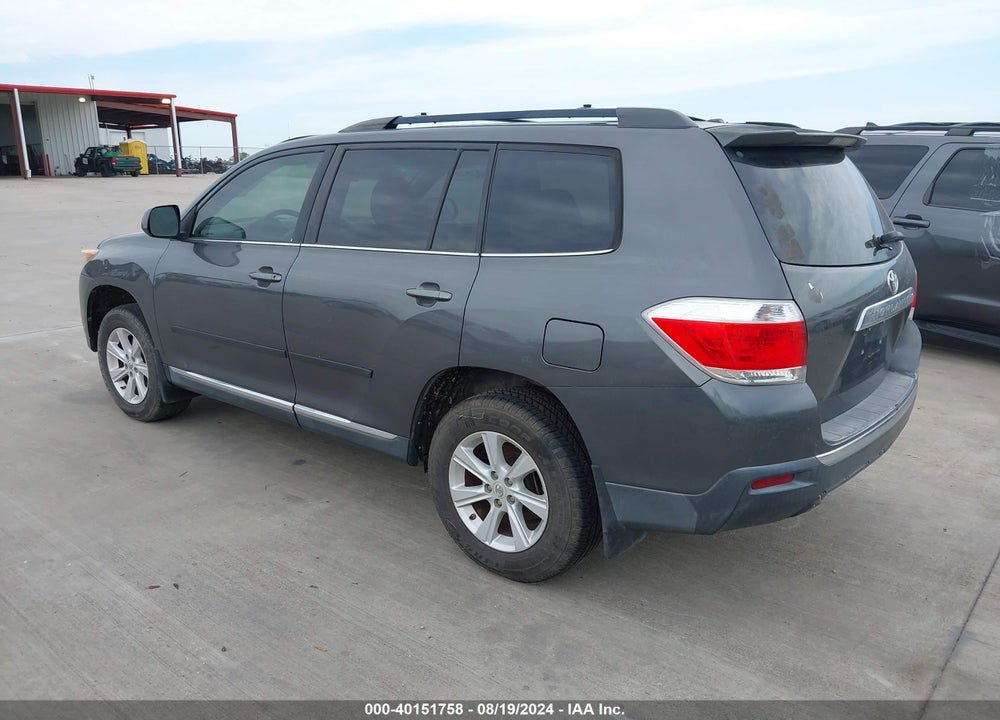 2012 TOYOTA HIGHLANDER VIN: 5TDZA3EH1CS021266
