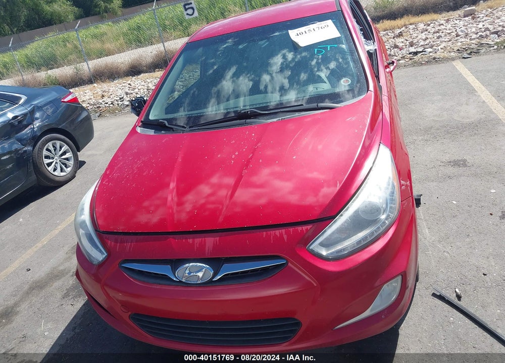 2014 HYUNDAI ACCENT SE VIN: KMHCU5AEXEU170760