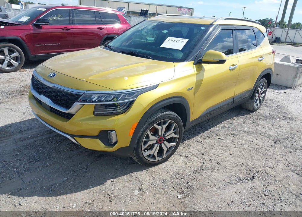 2021 KIA SELTOS SX TURBO VIN: KNDETCA23M7142290
