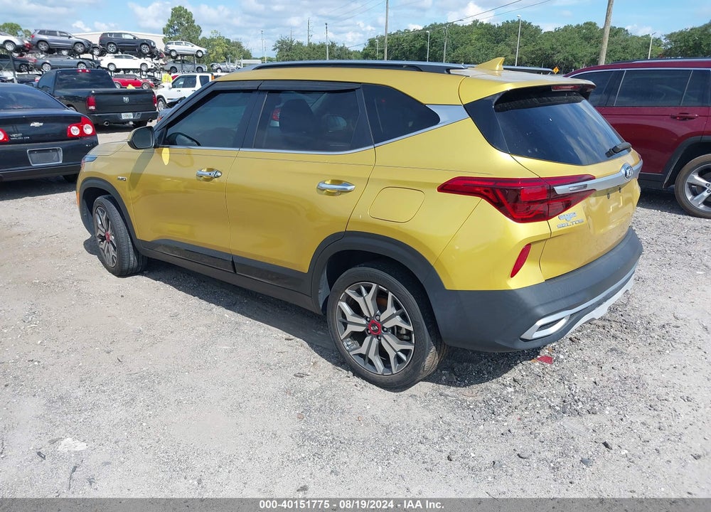 2021 KIA SELTOS SX TURBO VIN: KNDETCA23M7142290