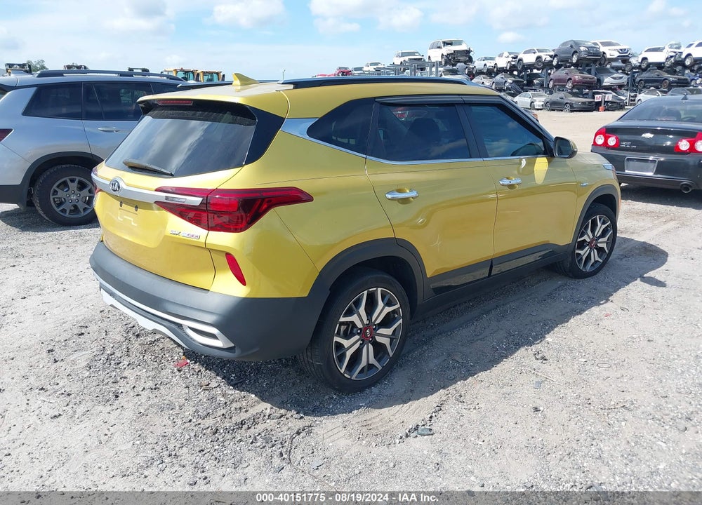2021 KIA SELTOS SX TURBO VIN: KNDETCA23M7142290