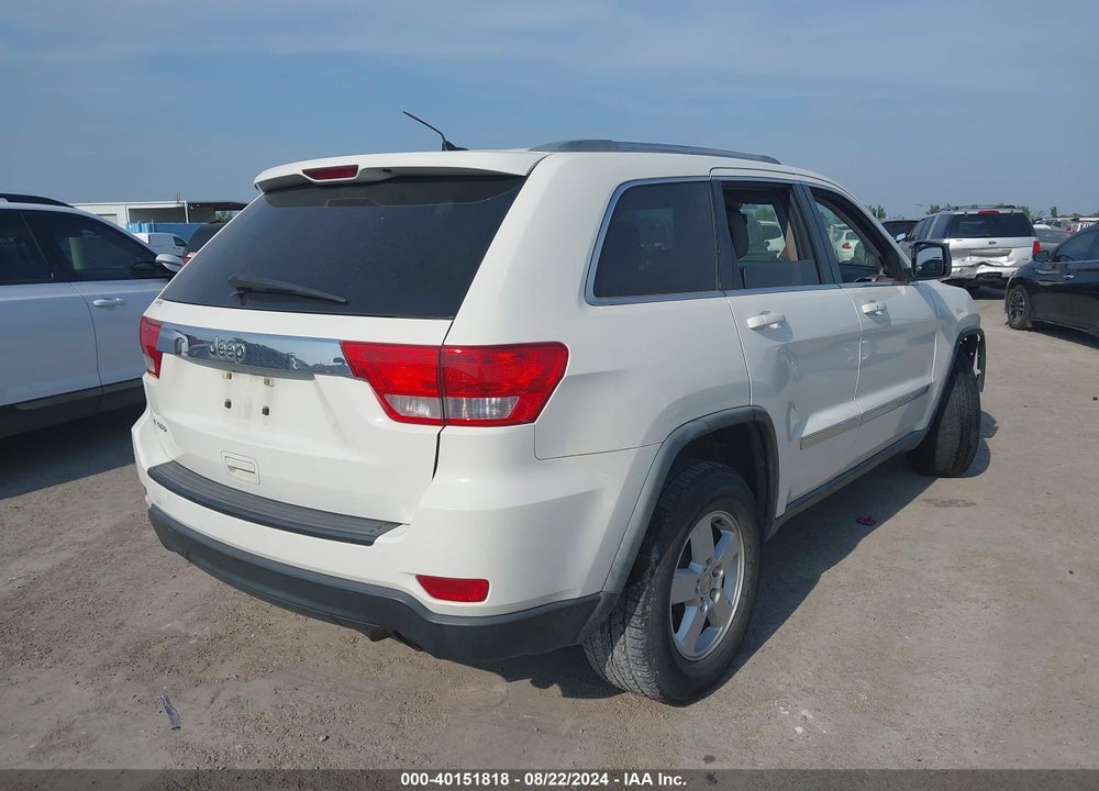 2012 JEEP GRAND CHEROKEE LAREDO VIN: 1C4RJEAG7CC151126