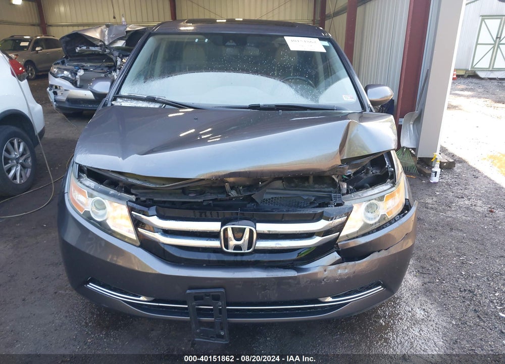 2016 HONDA ODYSSEY EX-L VIN: 5FNRL5H66GB061367