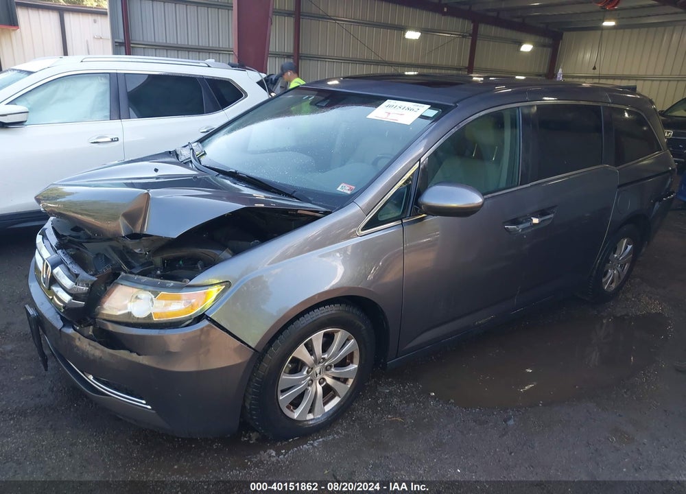 2016 HONDA ODYSSEY EX-L VIN: 5FNRL5H66GB061367