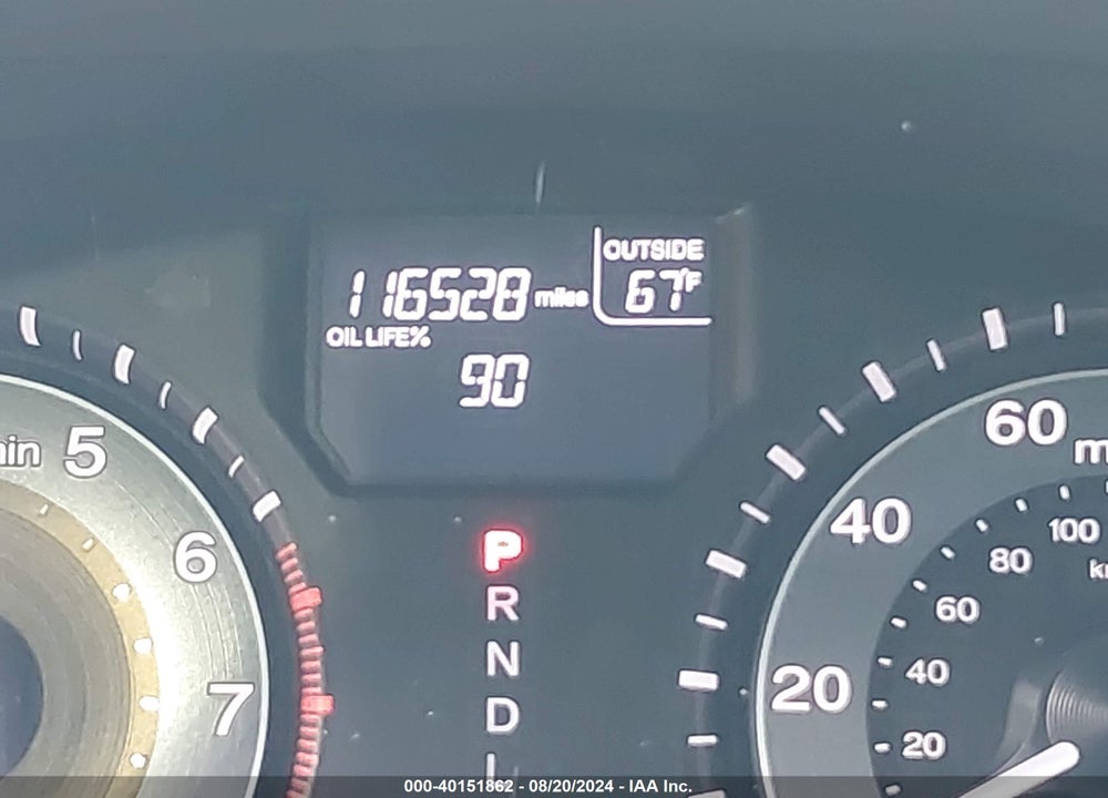 2016 HONDA ODYSSEY EX-L VIN: 5FNRL5H66GB061367