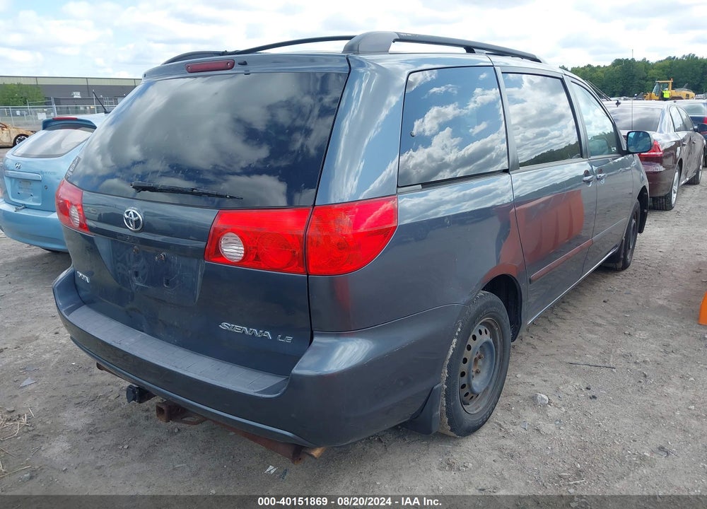 2010 TOYOTA SIENNA LE VIN: 5TDKK4CC9AS323302