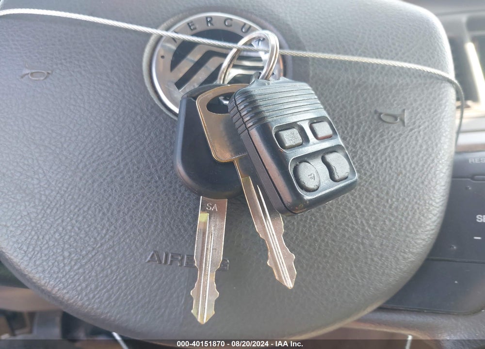 2008 MERCURY GRAND MARQUIS LS VIN: 2MEFM75V68X628362
