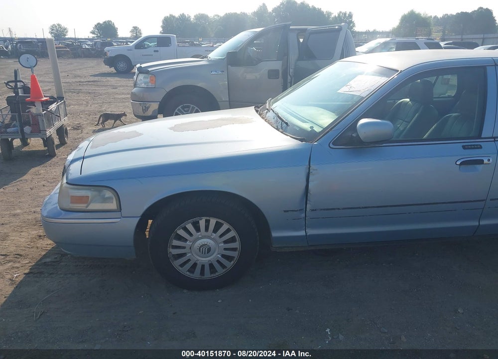 2008 MERCURY GRAND MARQUIS LS VIN: 2MEFM75V68X628362