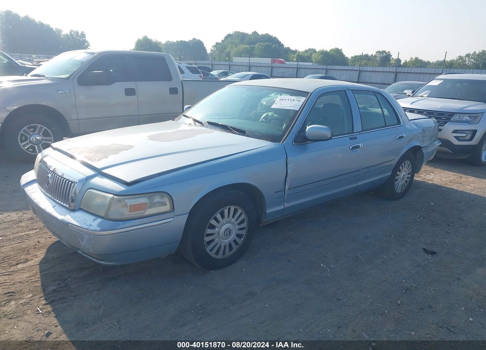 2008 MERCURY GRAND MARQUIS LS VIN: 2MEFM75V68X628362