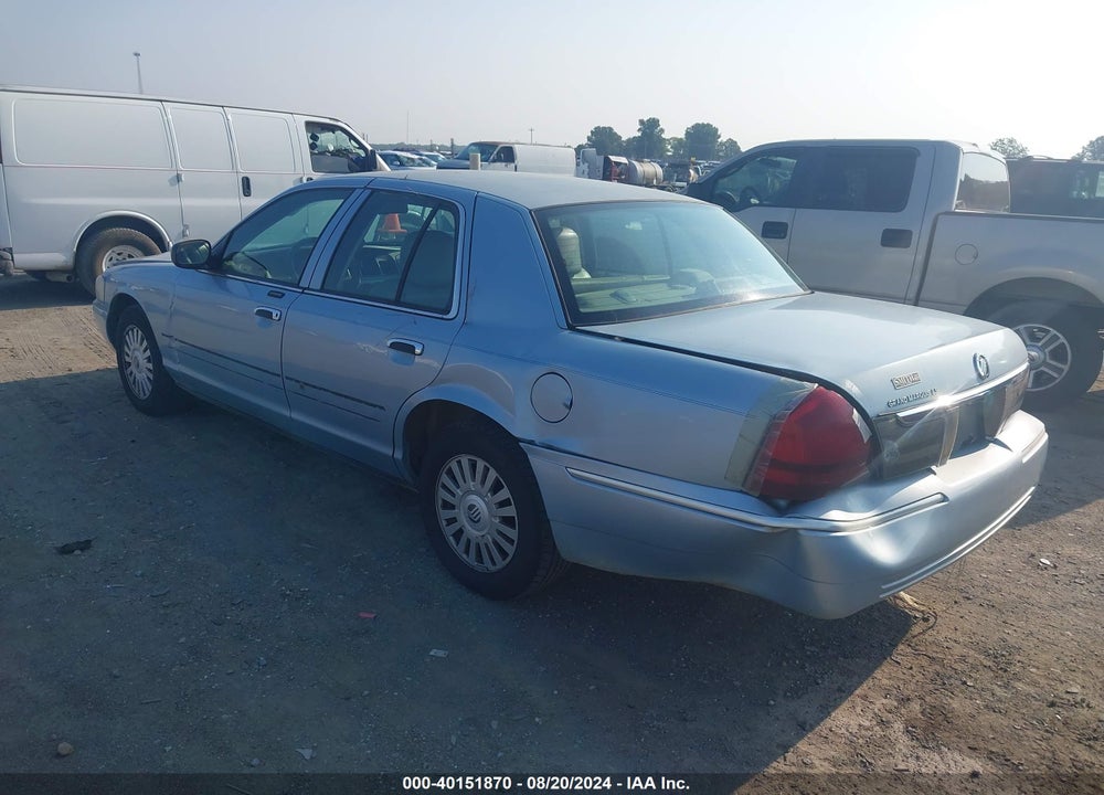 2008 MERCURY GRAND MARQUIS LS VIN: 2MEFM75V68X628362