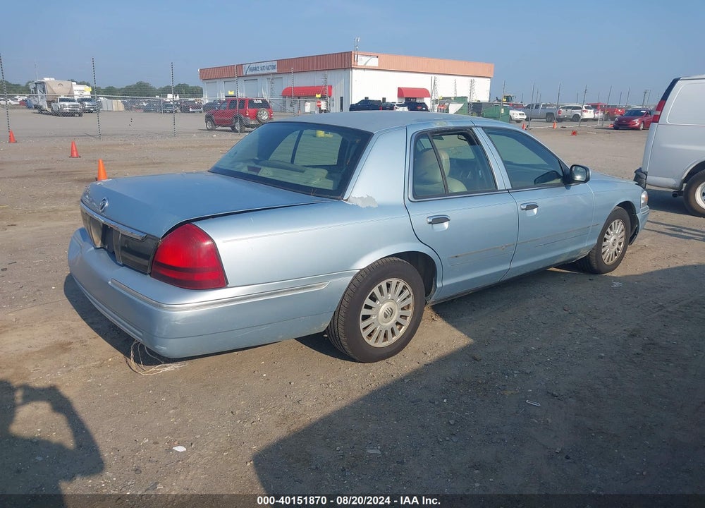2008 MERCURY GRAND MARQUIS LS VIN: 2MEFM75V68X628362