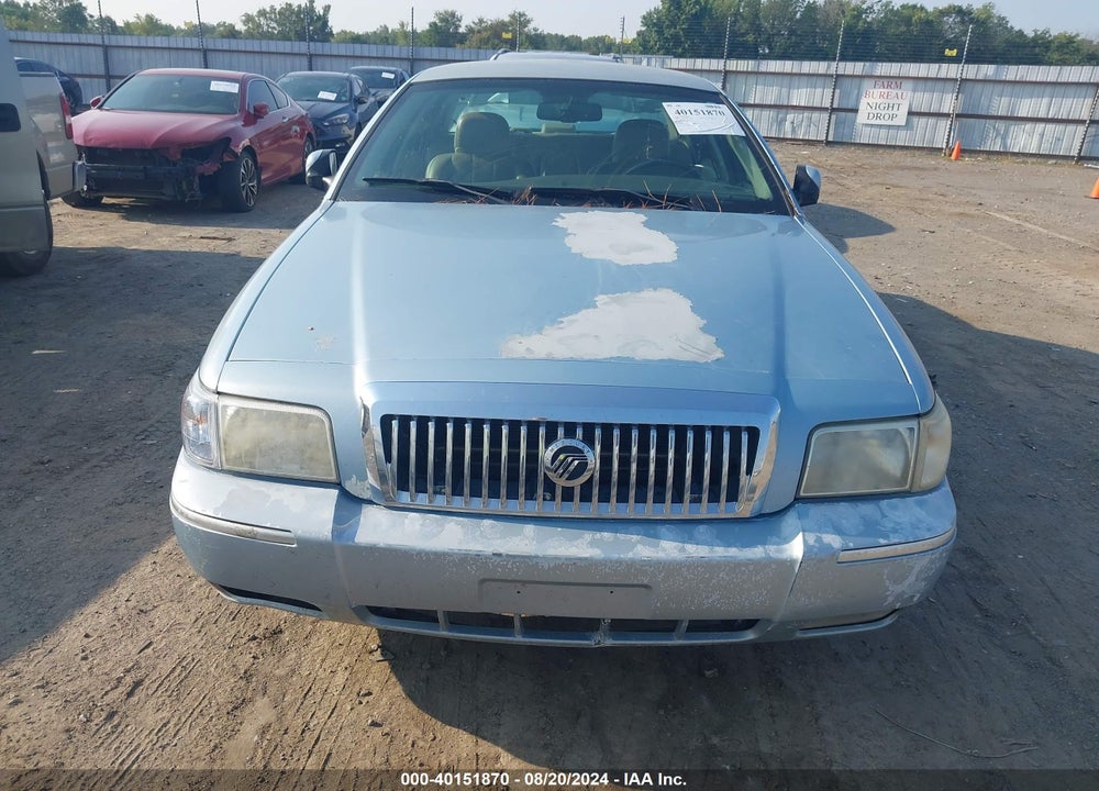 2008 MERCURY GRAND MARQUIS LS VIN: 2MEFM75V68X628362