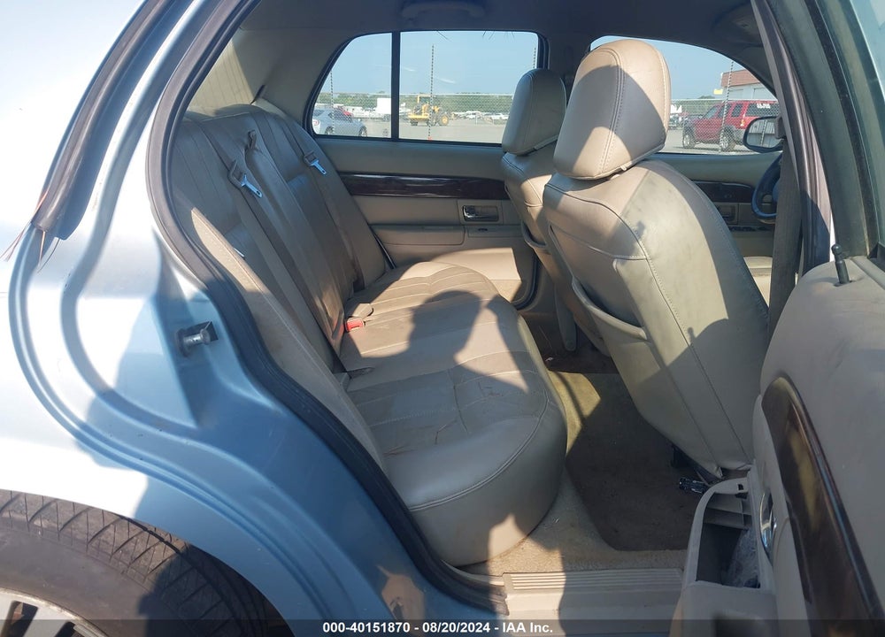 2008 MERCURY GRAND MARQUIS LS VIN: 2MEFM75V68X628362