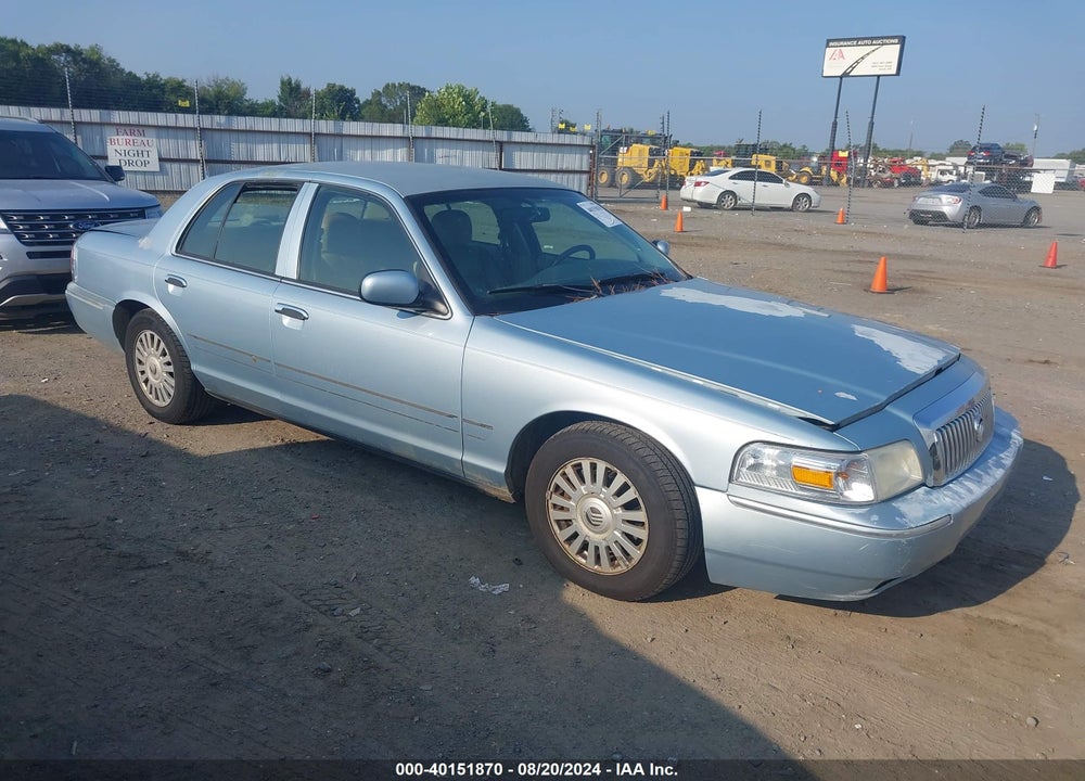 2008 MERCURY GRAND MARQUIS LS VIN: 2MEFM75V68X628362